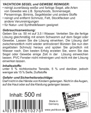 Yachticon Segel und Gewebe Reiniger 500 ml