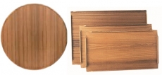 Tischplatte aus echtem Teakholz 400x700mm