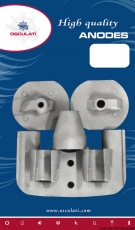 Yanmar Anode Set fr Heckmotoren Aluminium