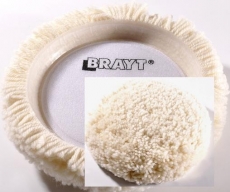 WOLLPAD SEALINE BRAYT Weiß -Durchmesser 200mm WOLLPAD SEALINE BRAYT Weiß -Durchmesser 200mm