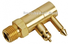 Steckeranschluss mit Gewinde für Yamaha Tanks alte Modelle 1/4 - 18 NPT Steckeranschluss mit Gewinde für Yamaha Tanks alte Modelle 1/4 - 18 NPT