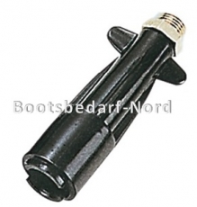 AnschlussDose, Tankseite mit Gewinde und Schlauchanschluss aus Messing AnschlussDose, Tankseite mit Gewinde und Schlauchanschluss aus Messing