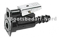 Anschlussdose, Suzuki Motor- oder Tankseite Schlauchanschluss 10 mm. Anschlussdose, Suzuki Motor- oder Tankseite Schlauchanschluss 10 mm.