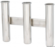Angelrutenhalter aus Edelstahl Für Wandmontage Für 3 Angelruten Angelrutenhalter aus Edelstahl Für Wandmontage Für 3 Angelruten