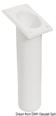 Angelrutenhalter aus UV-beständigem Polypropylen quadratisch 240mm weiß Angelrutenhalter aus UV-beständigem Polypropylen quadratisch 240mm weiß