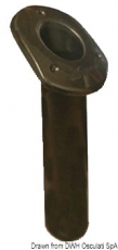 Angelrutenhalter aus UV-beständigem Polypropylen oval 240mm schwarz Angelrutenhalter aus UV-beständigem Polypropylen oval 240mm schwarz