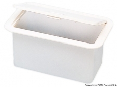 Ablagekasten mit wasserdichter Klappe Frontabdeckung C