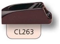 Clamcleat Tauklemmen - Klemmen für 1-4mm Tauwerk - mit Leitöse CL263 Clamcleat Tauklemmen - Klemmen für 1-4mm Tauwerk - mit Leitöse CL263