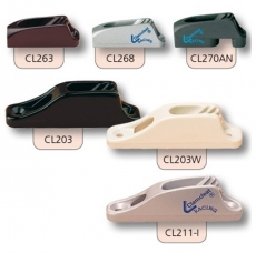 Clamcleat Tauklemmen - Klemmen f�r 1-4mm Tauwerk - mit Leit�se CL263W