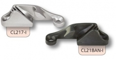 Clamcleat Tauklemme silber - fr 3 - 6mm Tauwerk - mit seitlichem Einzug CL217-I