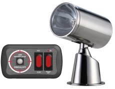 Elektronisch gesteuerter Suchscheinwerfer mit 1 x Joystick-Schaltplatte 24V Elektronisch gesteuerter Suchscheinwerfer mit 1 x Joystick-Schaltplatte 24V