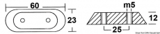 Plattenanode 2 bis 15 PS Magnesium