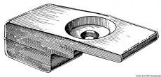 Plattenanode fr 60/140 PS Viertakter von Suzuki Aluminium