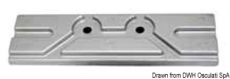 Anoden Platte fr Auenborder 150 PS Viertakter Magnesium