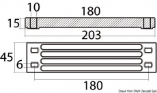 Anode fr Motorwellen Aluminium