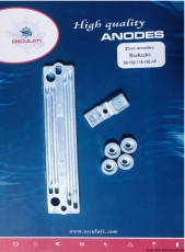 Anoden Set Suzuki Motor-Typ 90 bis 140 PS Aluminium Anoden Set Suzuki Motor-Typ 90 bis 140 PS Aluminium