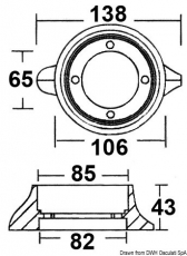 Ringanode SAIL DRIVE 110 Magnesium