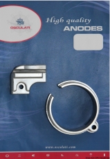 Volvo Penta Anoden Set Fuß XDP/B Zink Volvo Penta Anoden Set Fuß XDP/B Zink