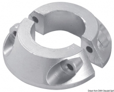 Rindanode für Motorfuß Volvo Sail Drive mit Max-PROP-Propeller, innen 42 mm. Zink Rindanode für Motorfuß Volvo Sail Drive mit Max-PROP-Propeller, innen 42 mm. Zink