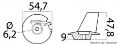 Einzelanoden TOHATSU 8/20 HP - 4-Takter Magnesium