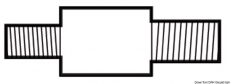 Zinkanode mit Gewinde für Kühlsysteme Länge 14,5x36 mm Zinkanode mit Gewinde für Kühlsysteme Länge 14,5x36 mm