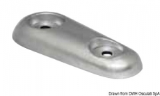 Anode zum Anschrauben Ausführung Typ Vetus Gewicht 2,40kg Zink Anode zum Anschrauben Ausführung Typ Vetus Gewicht 2,40kg Zink