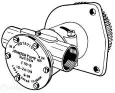 Ersatz Khlwasserpumpe F7B Vetus STM 8921