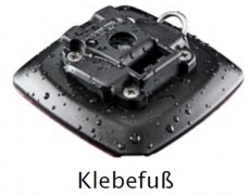 Rokk Mini Smartphonehalter mit Klebefu der Smartphonehalter