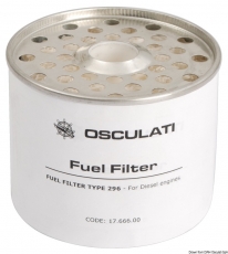 Dieselfilter Typ CAV mit Wasserablauf Typ 296 Leistung 100 l/h - max