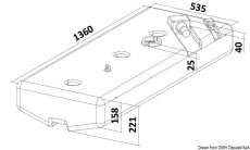 116 Liter Treibstofftanks Benzin und Diesel, aus netzverstrktem Polyethylen Hhe 221mm