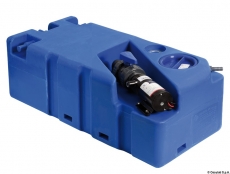 Schmutzwassertank mit integriertem Zerhacke horizontal 70 Liter 12V Schmutzwassertank mit integriertem Zerhacke horizontal 70 Liter 12V