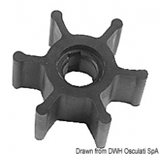 YANMAR Flügelrad Impeller Original-Art. Nr. 124223-42091 124223-42092 128296-42070 128620-42200 YANMAR Flügelrad Impeller Original-Art. Nr. 124223-42091 124223-42092 128296-42070 128620-42200