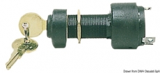 Zündschloss wasserdicht off - on (IGN- ACC) - Start momentary Nylon schwarz Zündschloss wasserdicht off - on (IGN- ACC) - Start momentary Nylon schwarz