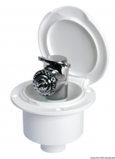 Classic Evo Duschbox, Nylon, wei� -Schlauch 4 m Ausf�hrung Deckel wei�