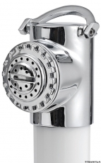 Classic Evo Duschbox, rostfr. Edelstahl -Schlauch 4 m Ausfhrung Deckel Edelstahl