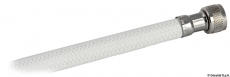 Classic Evo Duschbox fr Wandmontage, Nylon, wei -Schlauch 2,5 m Ausfhrung Deckel Edelstahl