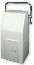 GFK-Konsole mit NIRO-Bügel 41x34x82 cm GFK-Konsole mit NIRO-Bügel 41x34x82 cm