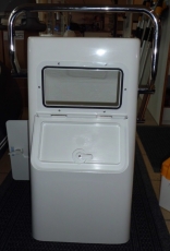 GFK-Konsole mit NIRO-Bgel 41x34x82 cm