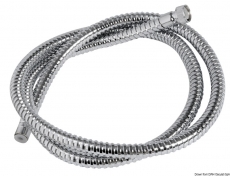 Duschkabine NEW EDGE aus UV-bestndigem LURAN Schlauch 2,5m Dusche Typ BORIS wei