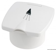 Duschbox New Edge mit Dusche Modell Niagara Schlauchsmaterial rostfr. Edelstahl 4m
