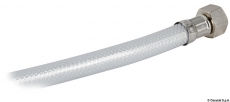 Duschbox New Edge mit Dusche Modell Niagara Schlauchsmaterial Nylon, wei 4m