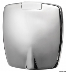 Duschbox New Edge mit Dusche Modell Niagara Schlauchsmaterial rostfr. Edelstahl 4m
