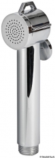 Duschbox New Edge mit Dusche Modell Niagara Schlauchsmaterial rostfr. Edelstahl 4m