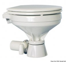 BLUE WAVE VACUUM WC Modell Compact große Toilettenschüssel 24V BLUE WAVE VACUUM WC Modell Compact große Toilettenschüssel 24V