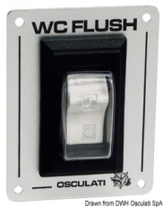 Schalter W.C. FLUSH Schalter W.C. FLUSH