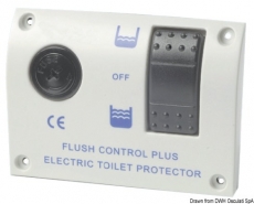 Universalschalttafel für elektrische Bordtoiletten 24V Universalschalttafel für elektrische Bordtoiletten 24V