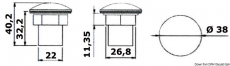 LED-Einbau-Orientierungsleuchte LED wei