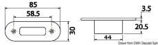 LED-Einbau-Orientierungsleuchte LED wei