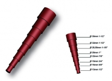 Schlauchverlauf aus Kunststoff f�r Schl�uche von 13-38mm