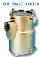 Wasserfilter Kühlwasserfilter Filter 3/8 Zoll bis 1.400 Liter pro Std, Höhe 117mm